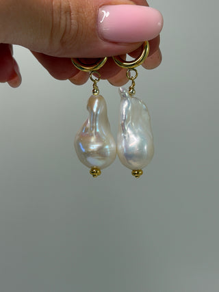 Сережки BAROQUE PEARL | gold