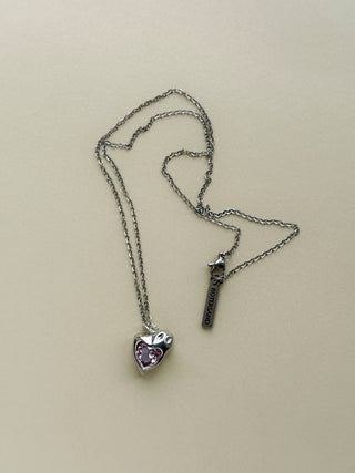 Кулон Frozen Heart | pink