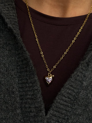 Кулон Frozen Heart | violet