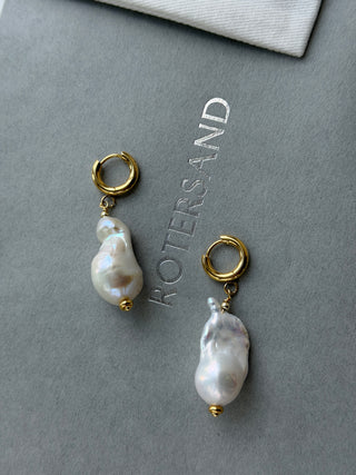 Сережки BAROQUE PEARL | gold