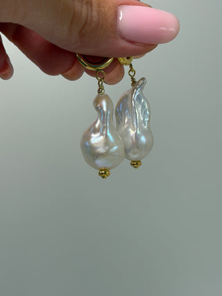 Сережки BAROQUE PEARL | gold